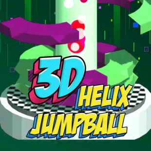 3D Helix Jump Ball